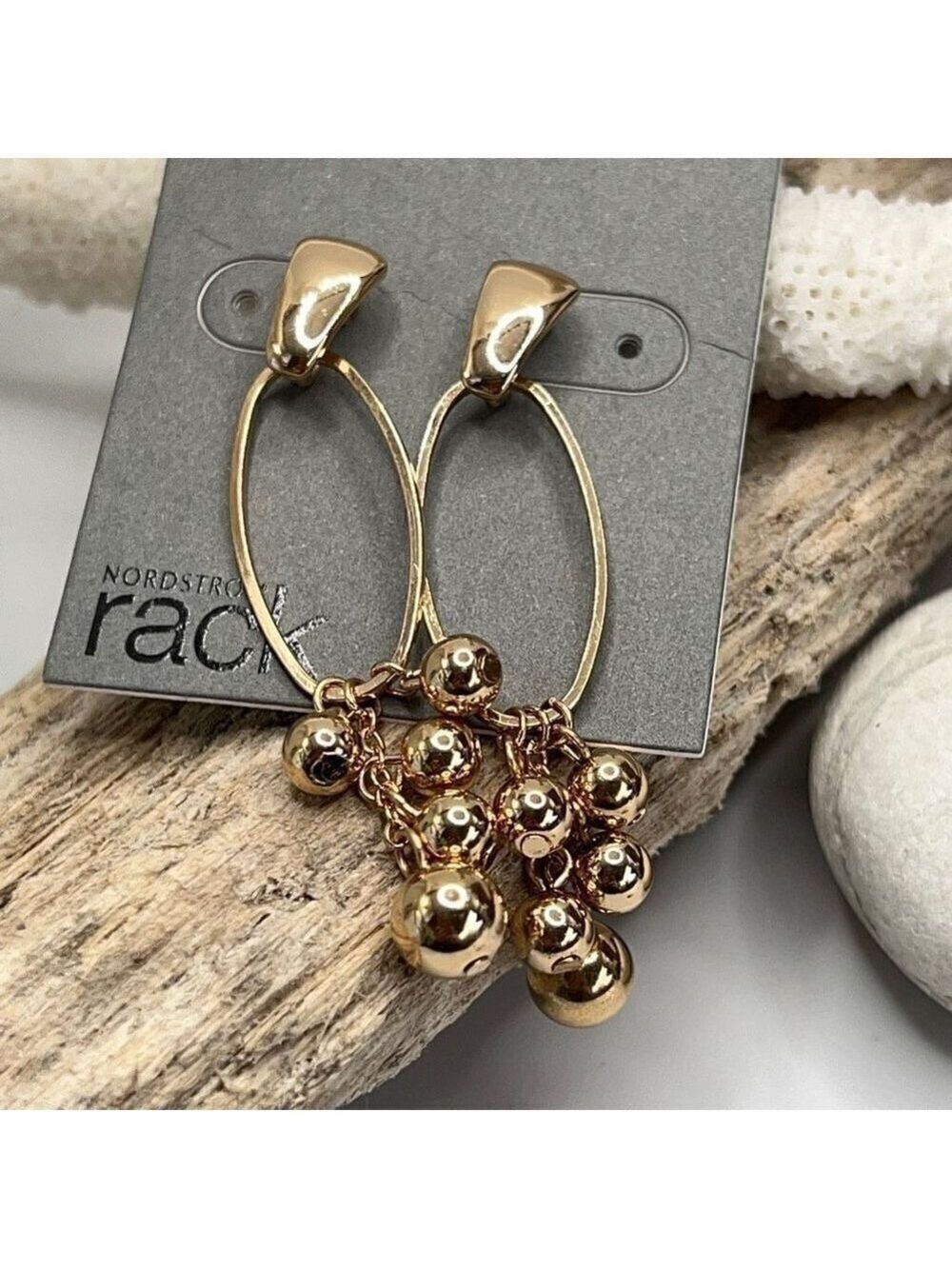 Nordstroms Rack Statement Dangle Gold Earrings$16ea / 3 for $25